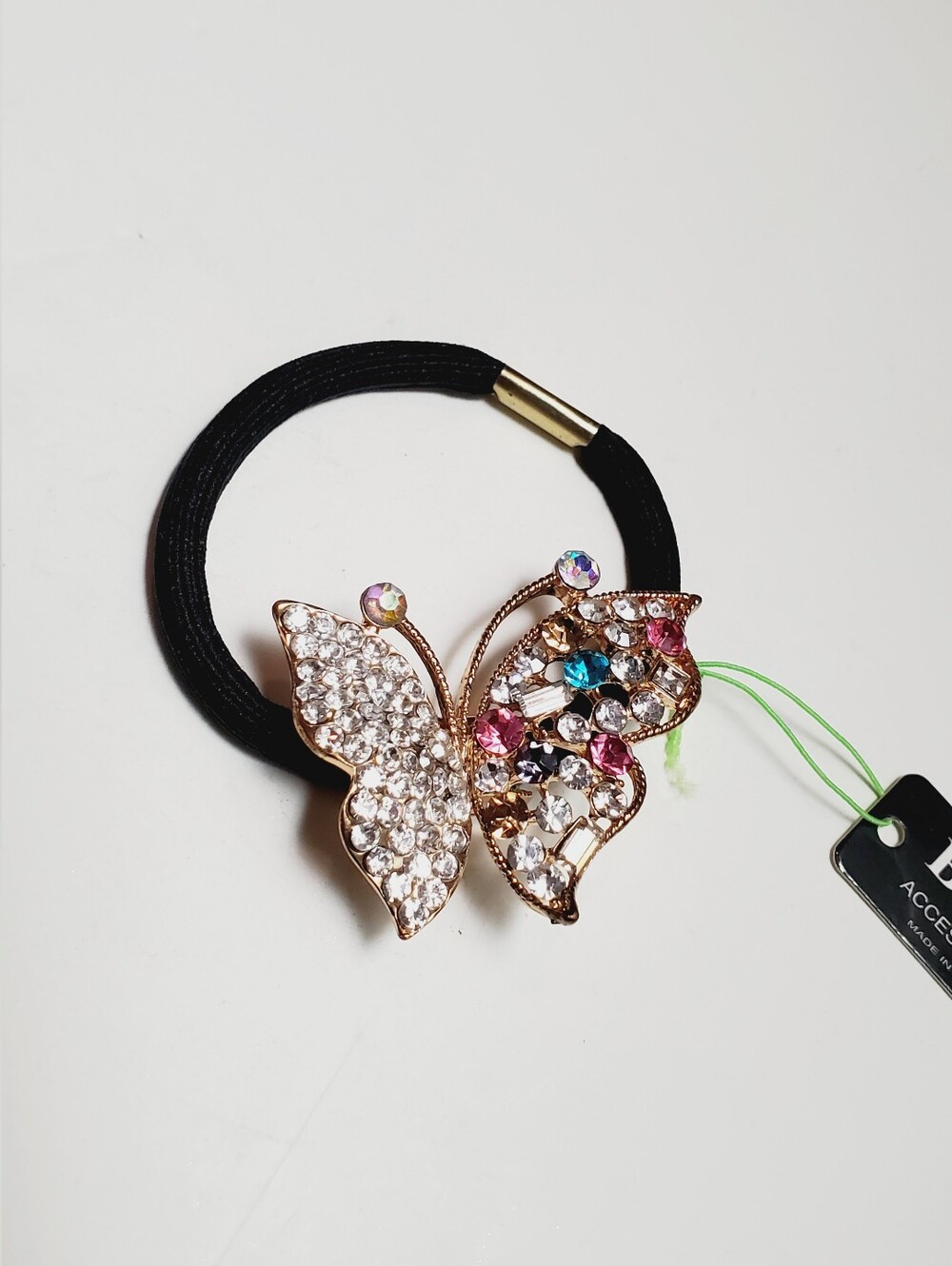 Butterfly Elastic Rubber Hair Band Tie Accessories Ponytail Holder